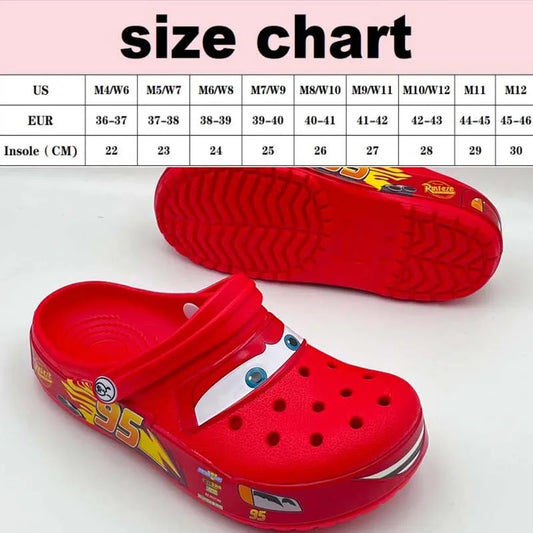 🚗✨ Lightning McQueen Crocs – Comfort and Fun for All Ages! ✨🚗