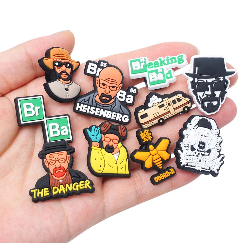 14PCS Breaking Bad Decoration Charms