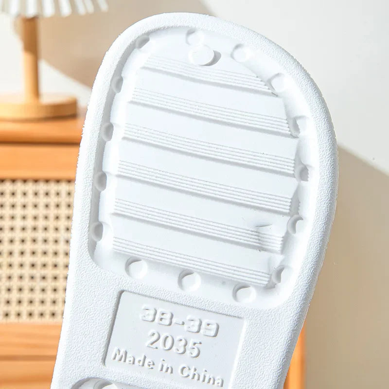 Unisex Black and White Crocs