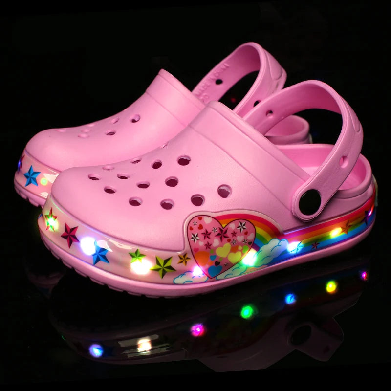 Crocs Kids Sandals with LED Lights