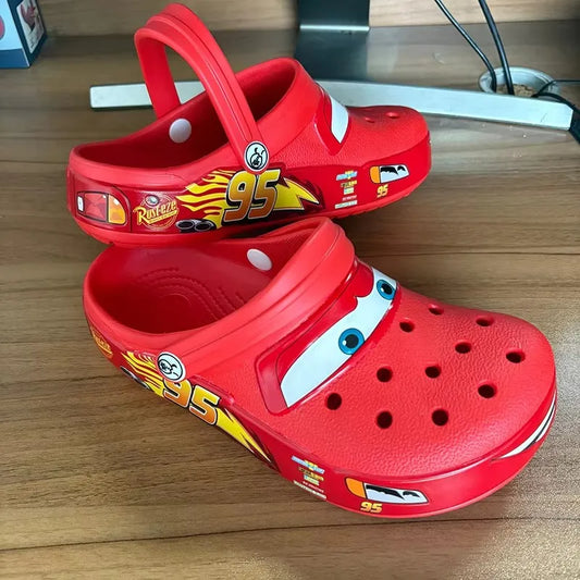 🚗✨ Lightning McQueen Crocs – Comfort and Fun for All Ages! ✨🚗