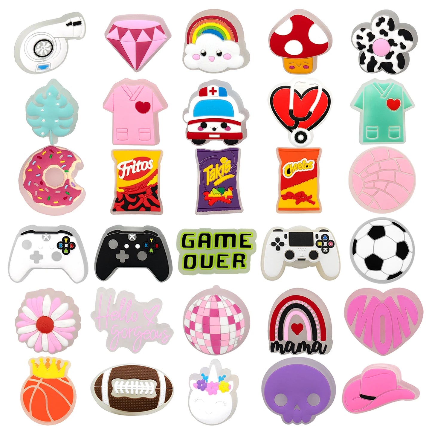 🎮1PC LED Charm Fun Decorations for Girls and Boys🌼