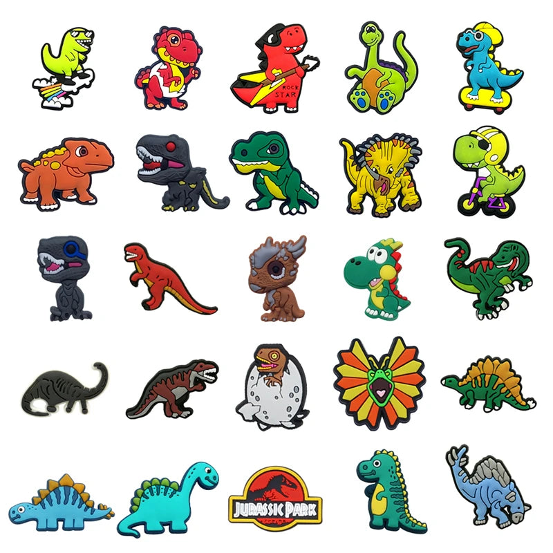 🦖 Dinosaur Series Shoe Charm – 1PC