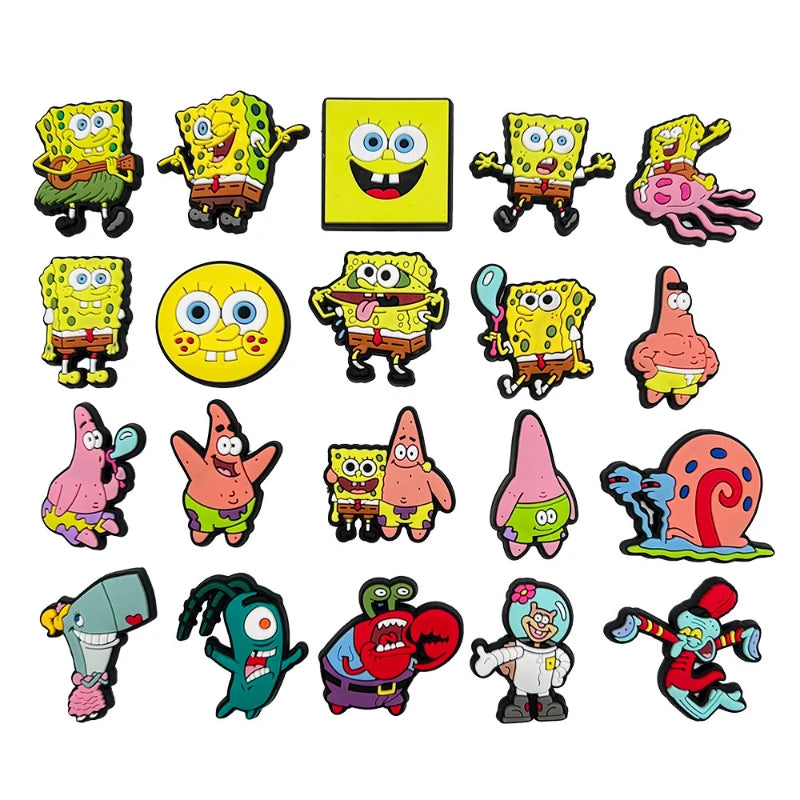 New SpongeBob Series Shoe Charms