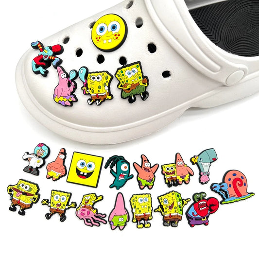 New SpongeBob Series Shoe Charms