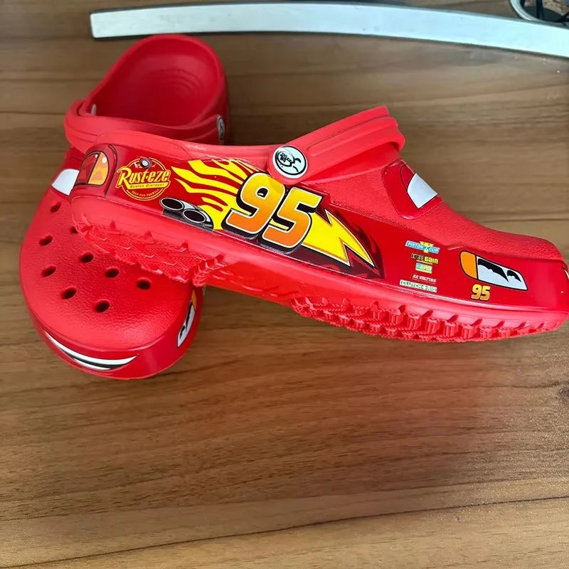 🚗✨ Lightning McQueen Crocs – Comfort and Fun for All Ages! ✨🚗