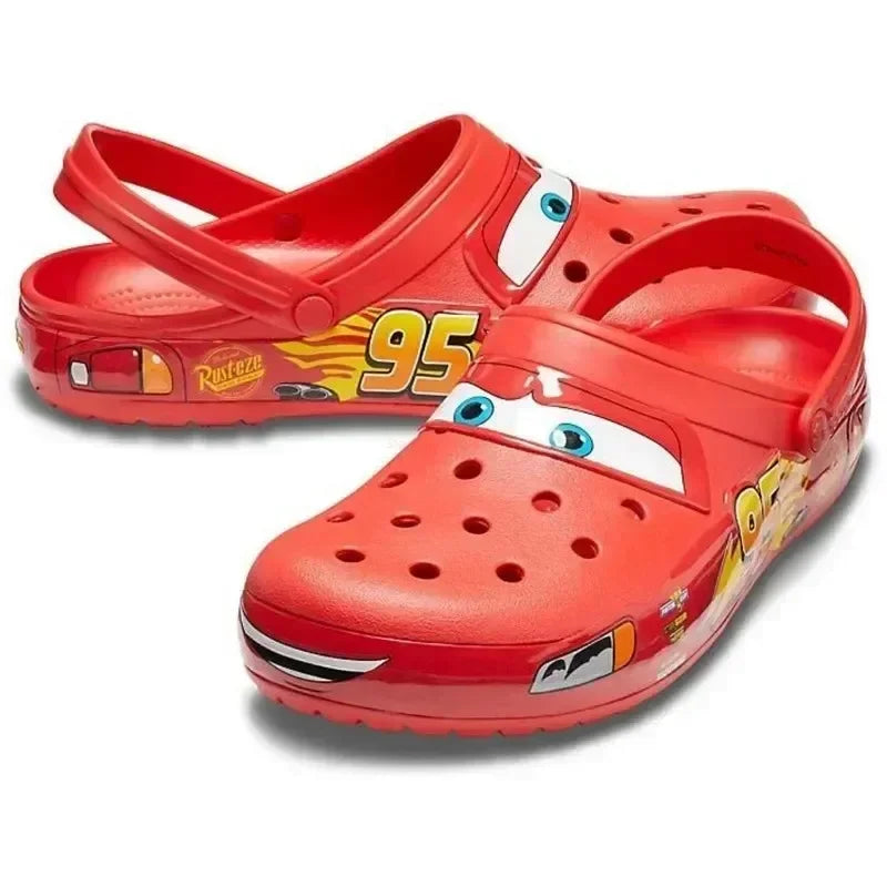 🚗✨ Lightning McQueen Crocs – Comfort and Fun for All Ages! ✨🚗