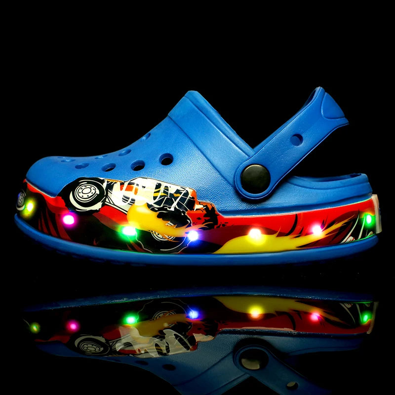 Crocs Kids Sandals with LED Lights
